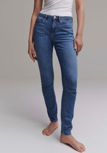 OPUS Skinny fit jeans Elma in used-wassing