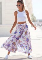 Lascana Culotte met gebloemde all-over print