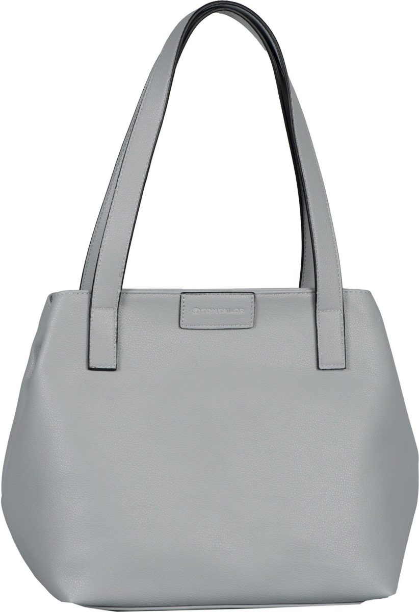 Tom tailor Shopper Miri Zip Zip shopper L in een eenvoudige look