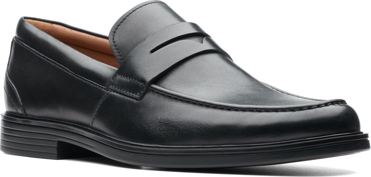 Clarks Instappers Un Aldric Step met stretchinzetten
