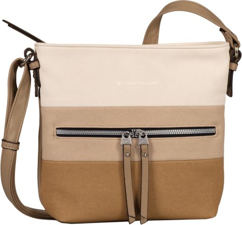 Tom tailor Schoudertas ELLEN SPECIAL Cross bag M met modieus streepmotief