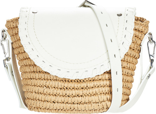 Esprit crossbody tas wit/naturel