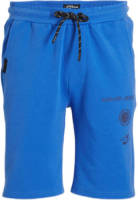 Indian Blue Jeans sweatshort met printopdruk hardblauw