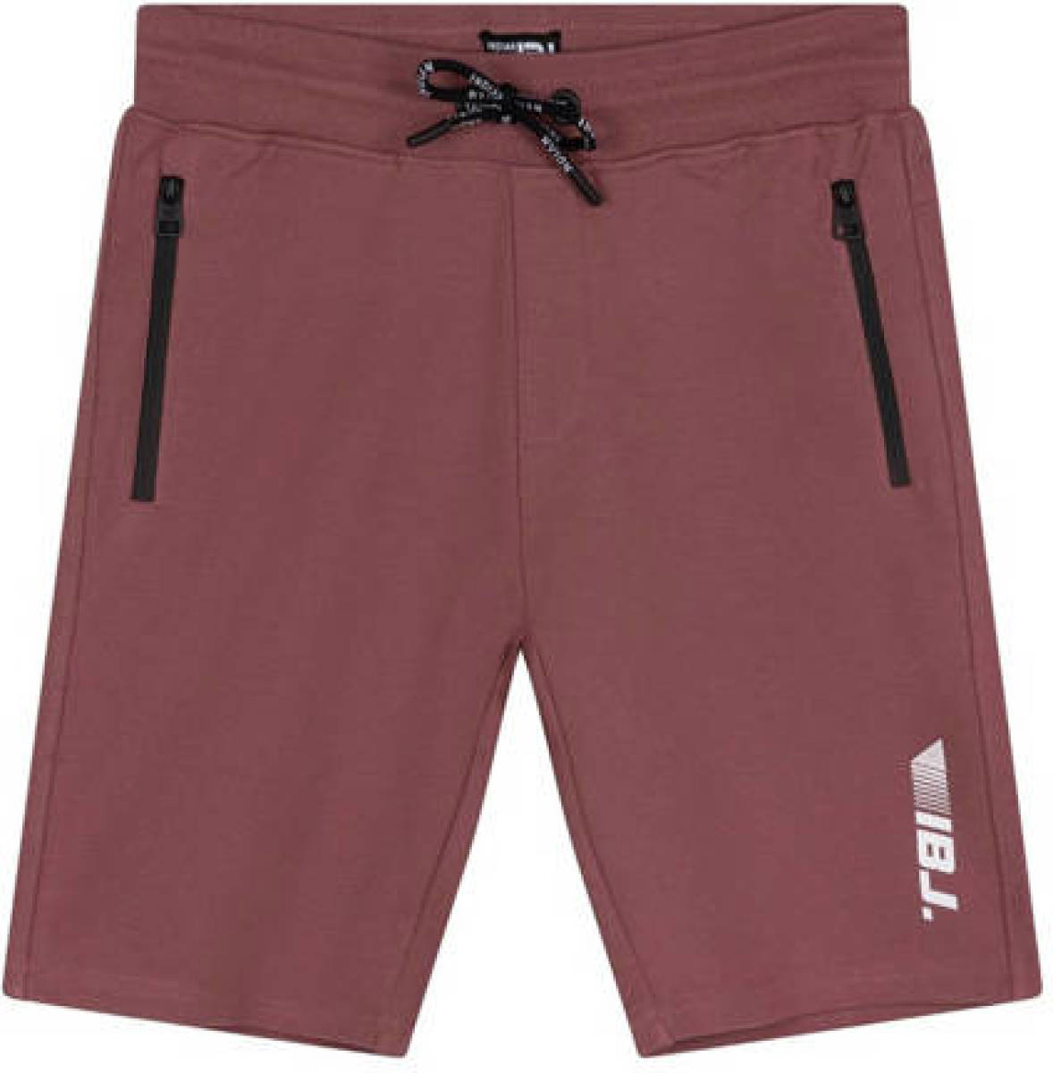Indian Blue Jeans sweatshort bordeauxrood