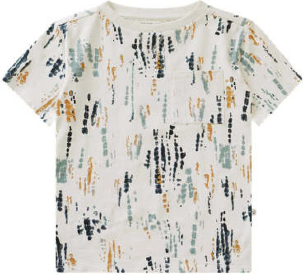 Your Wishes T-shirt met all over print ecru