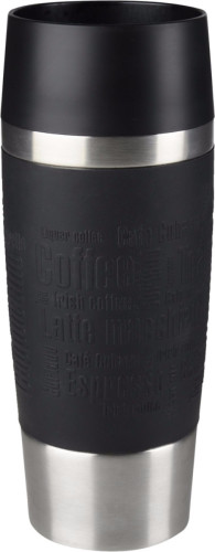 Tefal Travel Mug 0,36 liter RVS/zwart