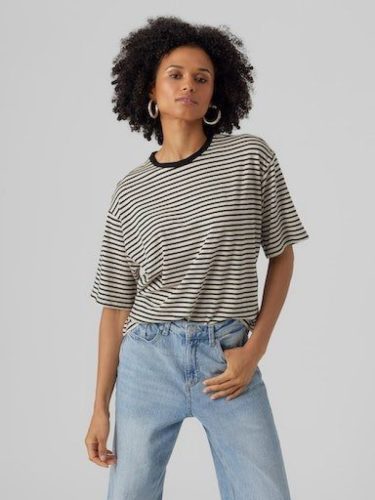 VERO MODA Shirt met korte mouwen VMFIONA 2/4 O-NECK TOP VMA NOOS