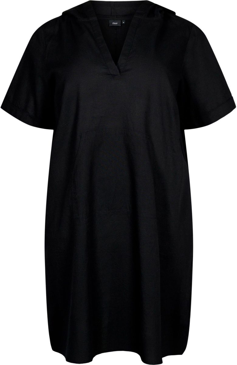 Zizzi T-shirtjurk VFLEX zwart