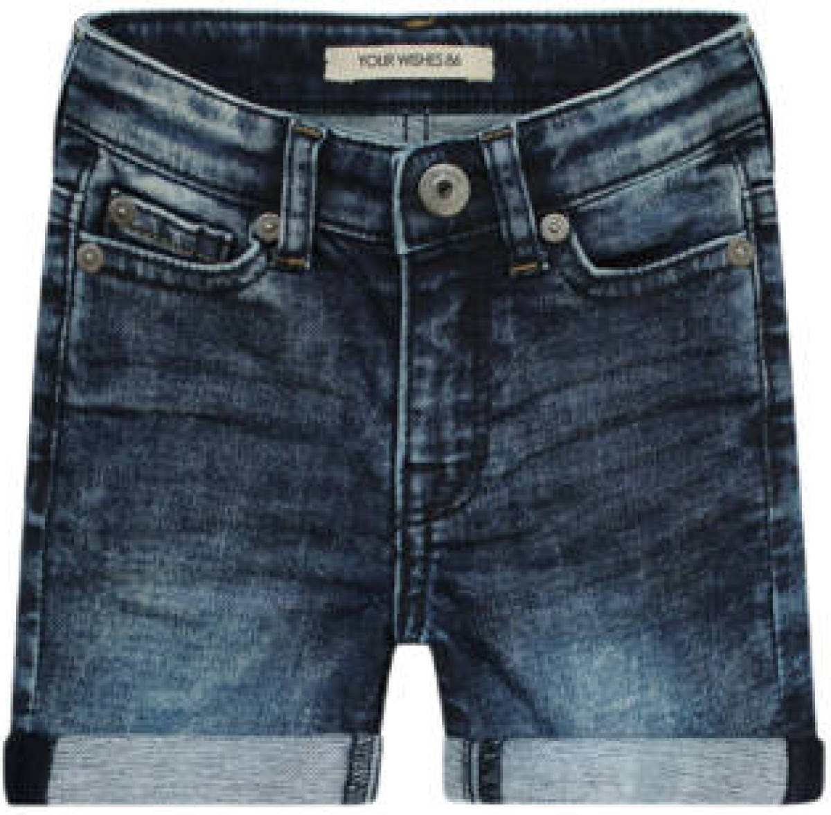 Your Wishes short donkerblauw