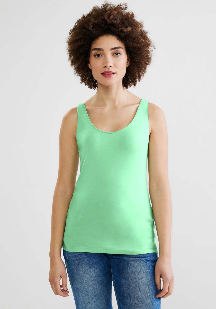 Street One Tanktop Style Anni in een eenvoudig ontwerp