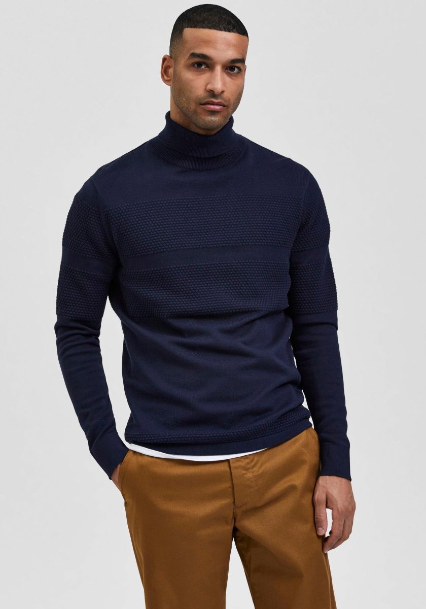 SELECTED HOMME Coltrui MAINE KNIT ROLL NECK