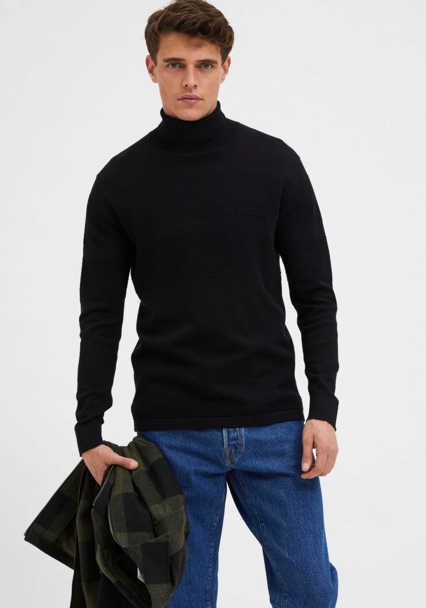 SELECTED HOMME Coltrui MAINE KNIT ROLL NECK
