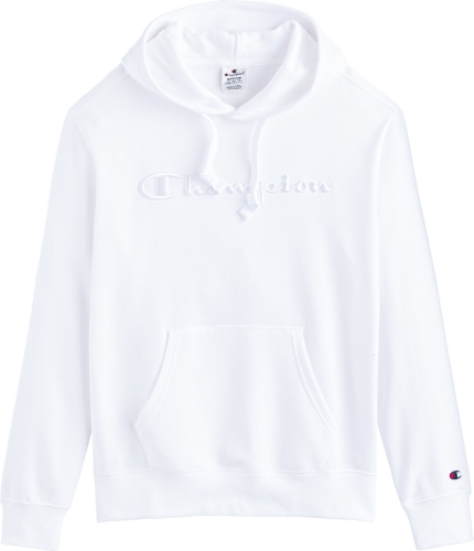 Champion Hoodie met groot logo geborduurd