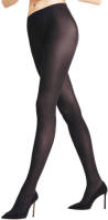 Falke Matt Deluxe panty 30 denier zwart