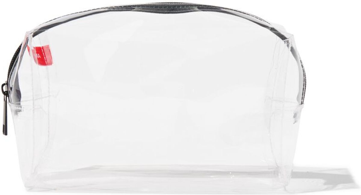 HEMA Toilettas Transparant 9x21x14