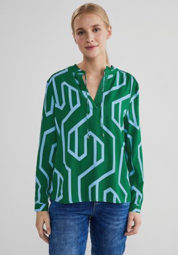 Street One Blouse met lange mouwen in tuniekstijl