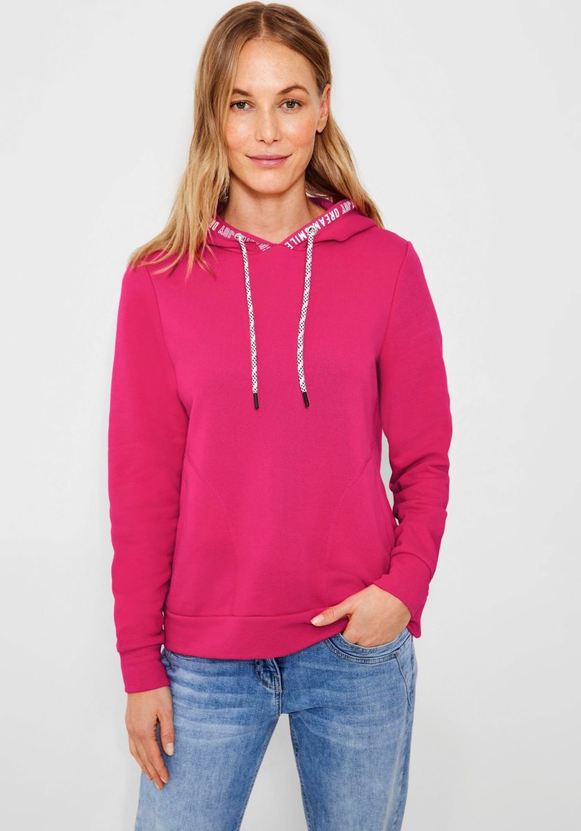 CECIL Hoodie in modieuze unikleur
