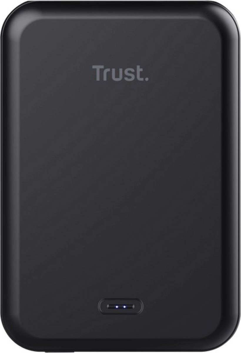 Trust MAGNO WRLS 5000MAH Powerbank Zwart