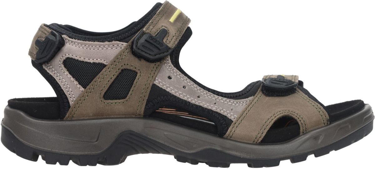 Ecco Offroad Sandaal Heren Zwart/Kahki