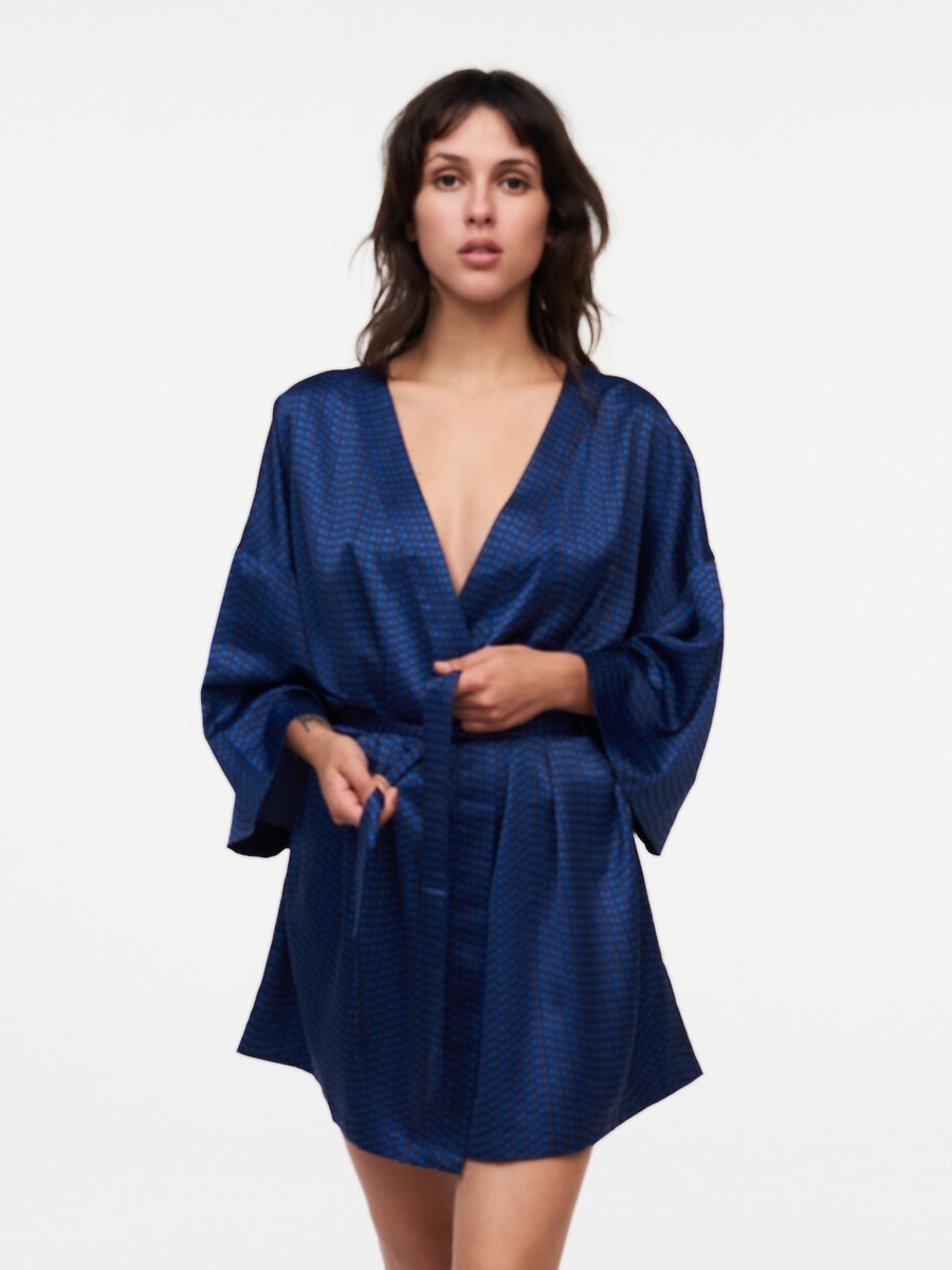 Passionata Kimono met 3/4 mouwen in satijn, Max