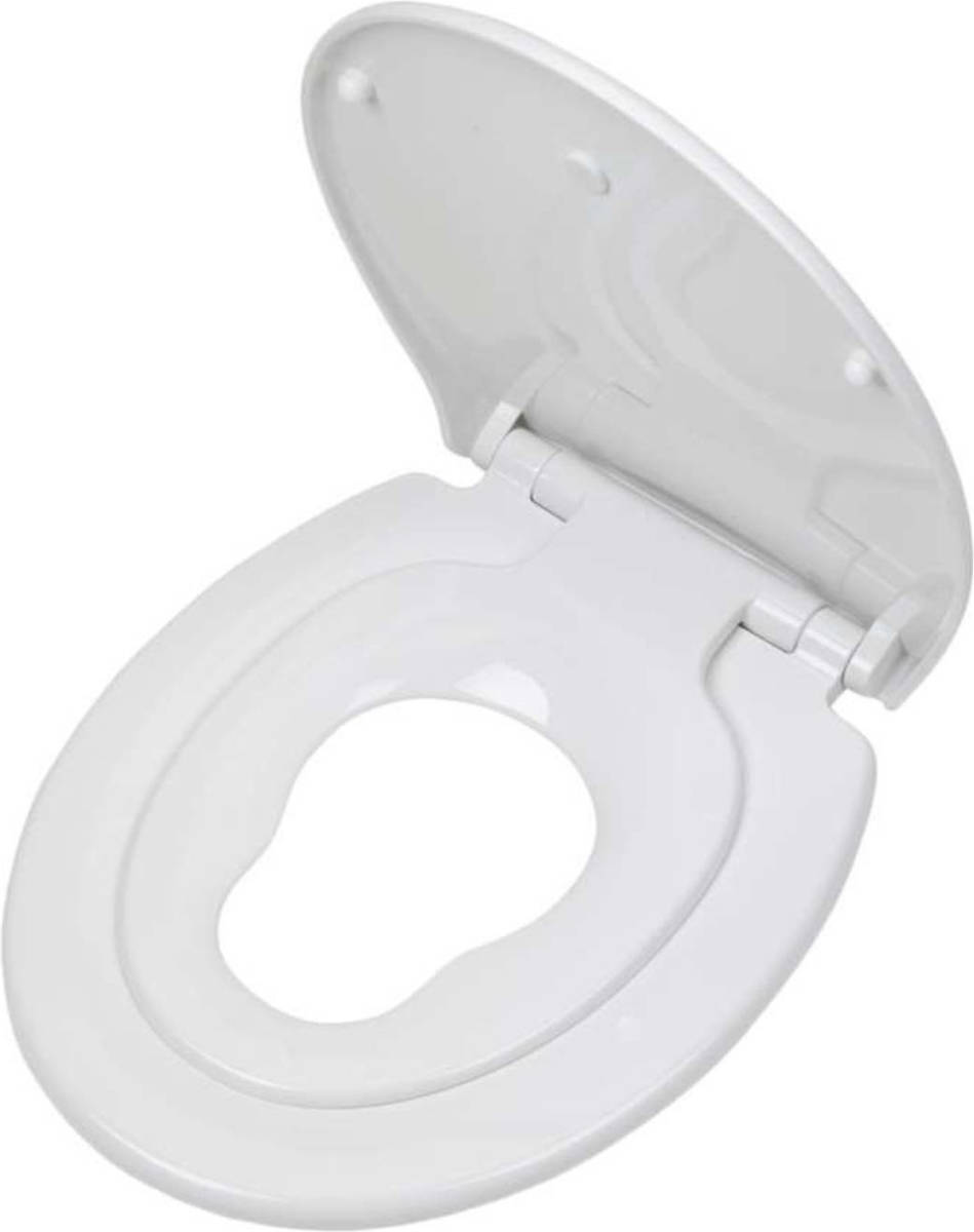 TIGER toiletzitting Tulsa Kinderzit - Thermoplast - Wit