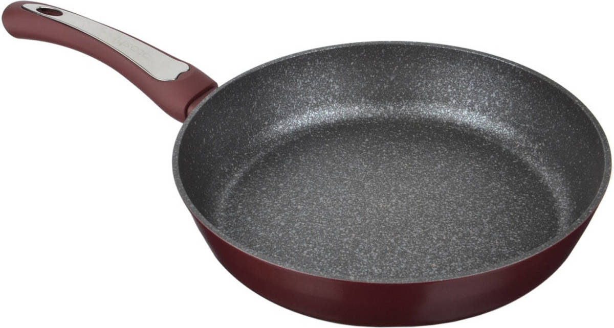 Satoshi La Mairie Koekenpan Ø26 CM - Marble coating - Soft-touch handgreep