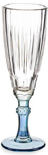 Vivalto Champagneglas Exotic Kristal Blauw (170 ml)