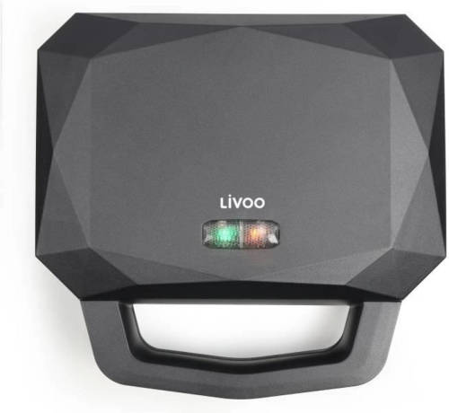 Livoo - Wafel- en croquemachine - DOP232 - Kookoppervlak: 12,5 x 23 cm - Plaatdiepte: 1,5 cm