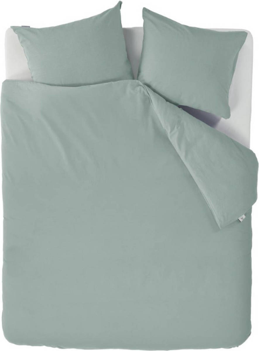 At Home By Beddinghouse Easy Lichtgroen-1-persoons (140 x 200/220 cm)