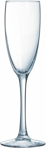 Champagneglas Arcoroc Vina Transparant Glas 6 Stuks (19 cl)