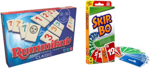 Hasbro Spellenbundel - 2 Stuks - Rummikub & Skip-Bo