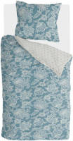 Walra Country Love dekbedovertrek - 1-persoons (140x200/220 cm + 1 sloop) - Katoen - Petrol