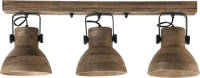 Light & Living - Hang-/wandlamp ILANIO - 67x17x25cm - Bruin