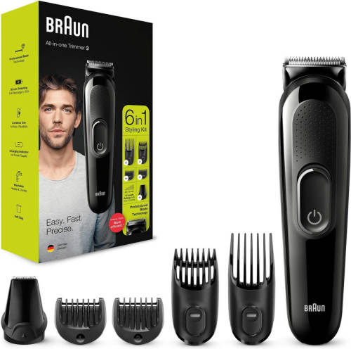 Baard en haar trimmer Braun MGK3235