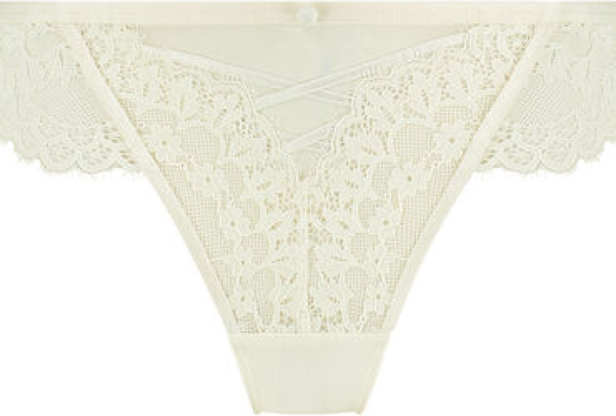 Hunkemöller String Daisy Wit
