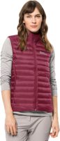 Jack Wolfskin Bodywarmer PACK AN GO DOWN VEST met logoprint op borsthoogte