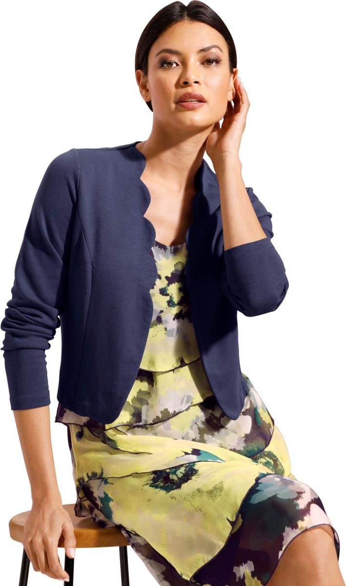 CREATION L PREMIUM Shirtjasje Modal overhemdjack (1-delig)