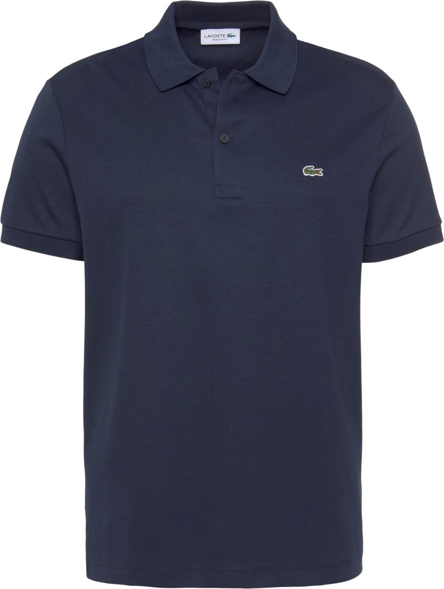 Lacoste Poloshirt Jersey met knoopsluiting bij de hals