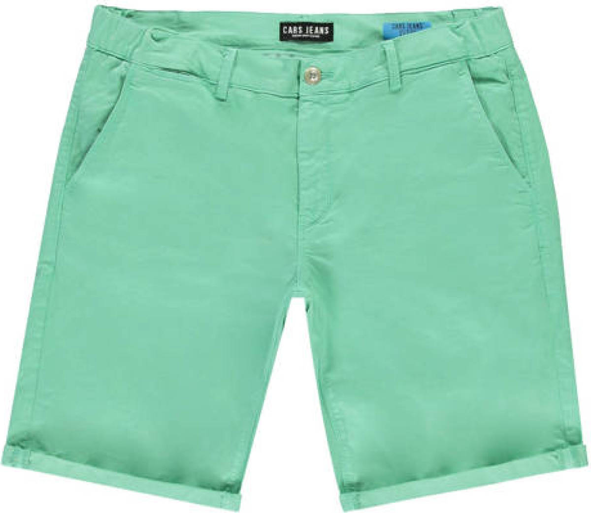 Cars slim fit short LUIS mint