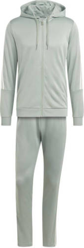adidas Sportswear trainingspak grijsgroen