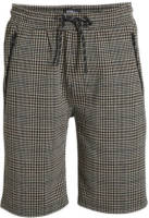 Indian Blue Jeans geruite short zand/zwart