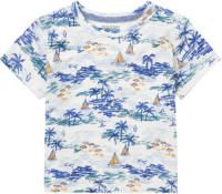 Noppies baby T-shirt Moorhead van biologisch katoen blauw