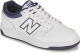 New balance 480 leren sneakers wit/donkerblauw