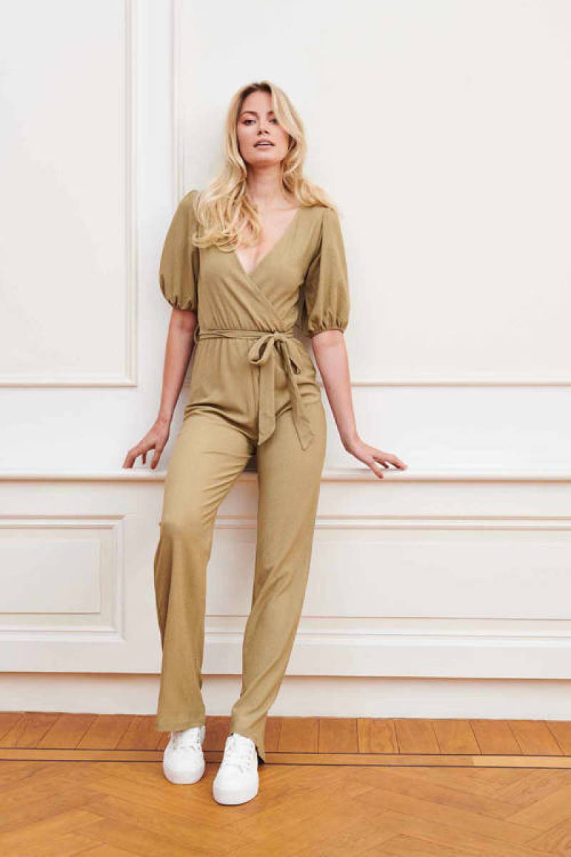 Lofty Manner jumpsuit Jumpsuit Pien groen