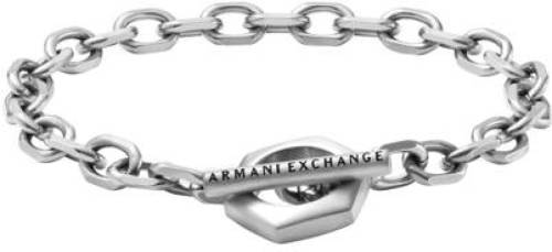 Armani Exchange armband AXG0103040 Classic zilverkleurig