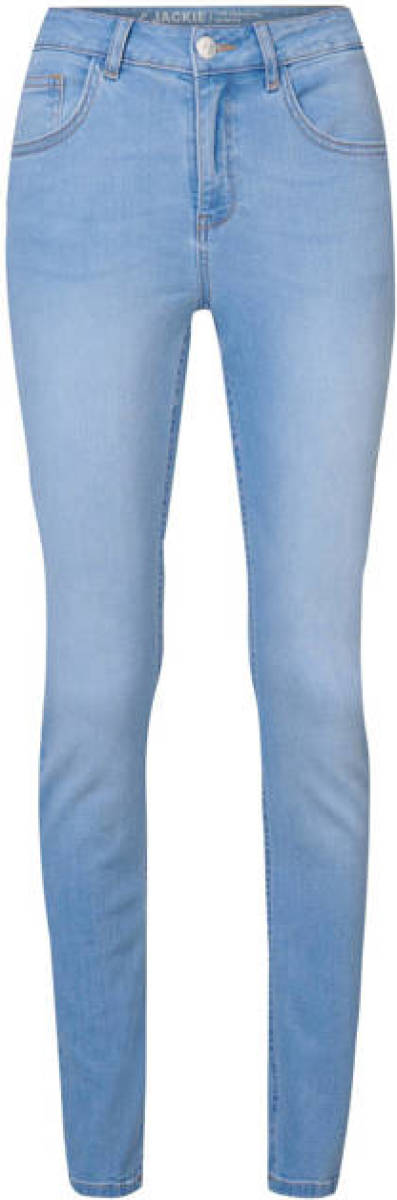 Miss Etam high waist skinny jeans Jackie lengte 32 inch light blue