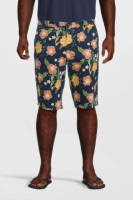 JACK & JONES PLUS SIZE regular fit short JPSTBOWIE Plus Size met all over print sky captain
