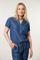 Miss Etam jumpsuit Janna medium blue