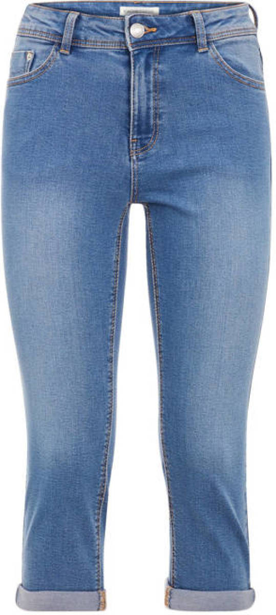 Cache Cache slim fit capri jeans light blue