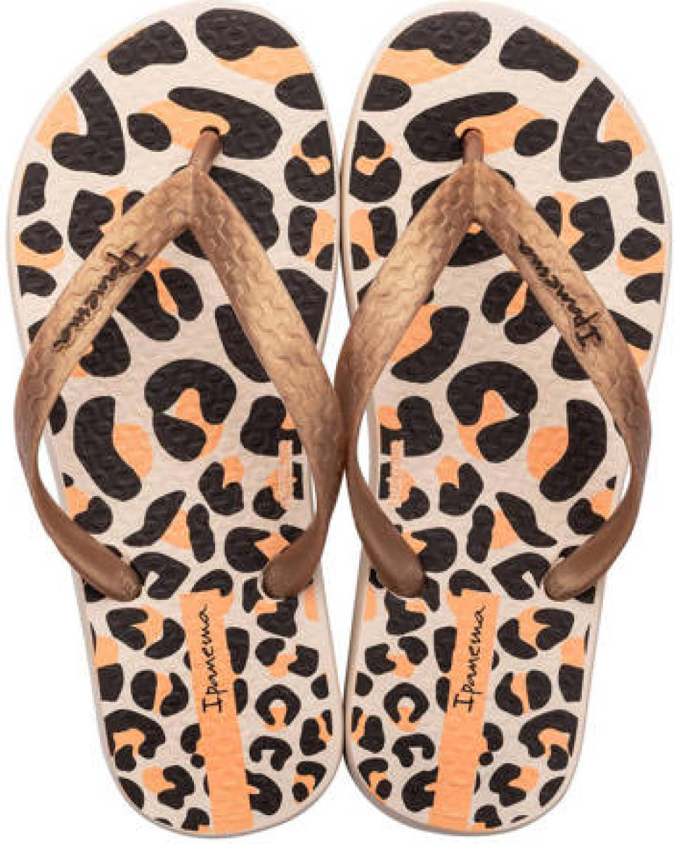Ipanema slippers oranje/zwart